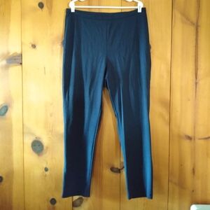 White Stag Womens Plus Stretch Knit Pull On Pants